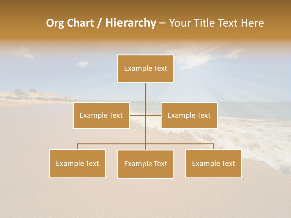 Beach On Island Margarita, Venezuela PowerPoint Template