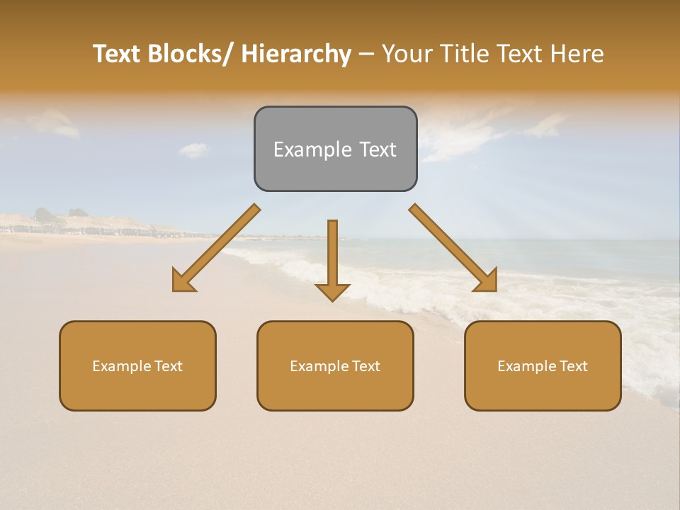 Beach On Island Margarita, Venezuela PowerPoint Template
