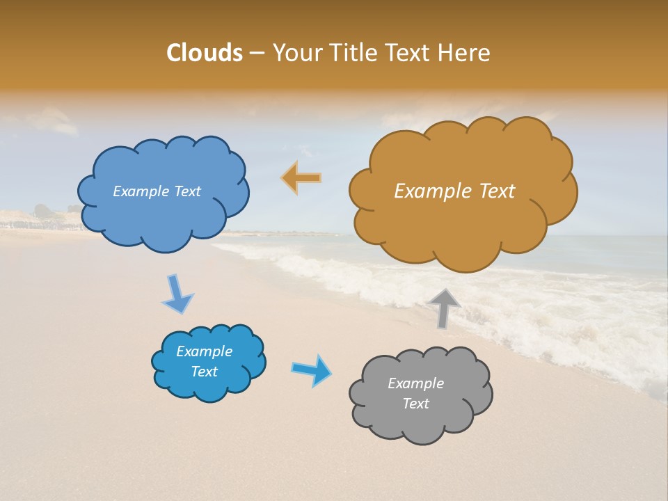 Beach On Island Margarita, Venezuela PowerPoint Template