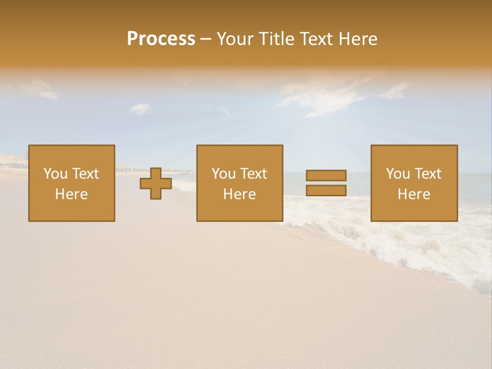 Beach On Island Margarita, Venezuela PowerPoint Template