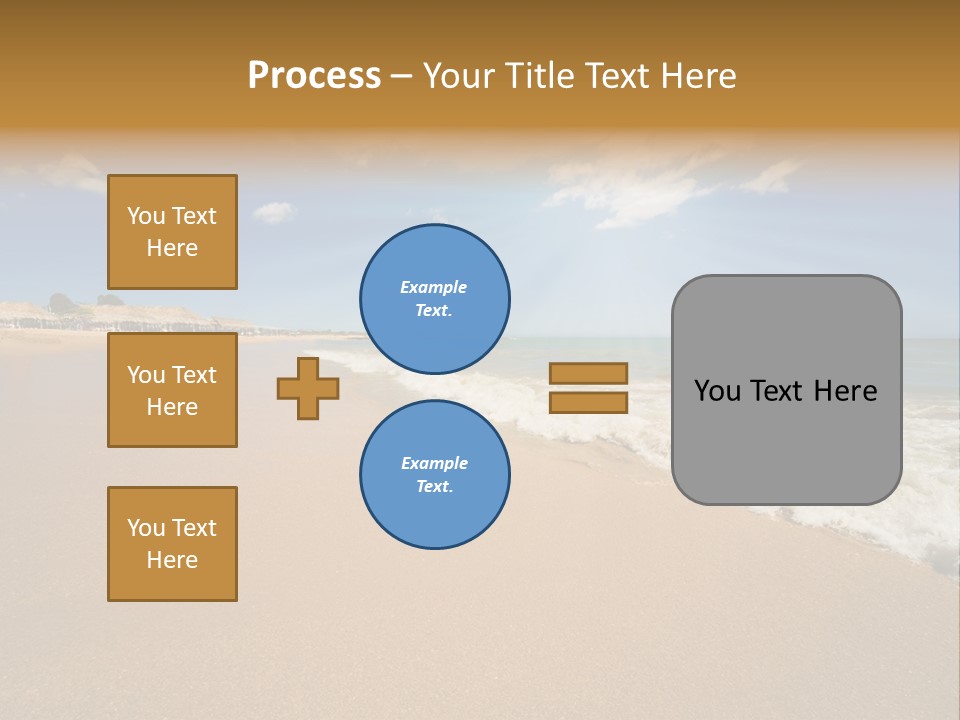 Beach On Island Margarita, Venezuela PowerPoint Template