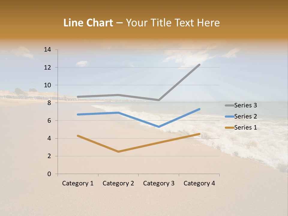 Beach On Island Margarita, Venezuela PowerPoint Template