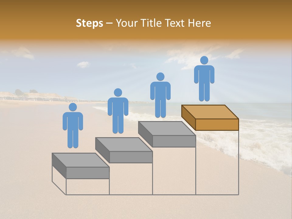 Beach On Island Margarita, Venezuela PowerPoint Template