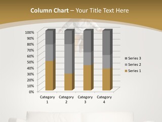 Child Jumping On A Sofa PowerPoint Template