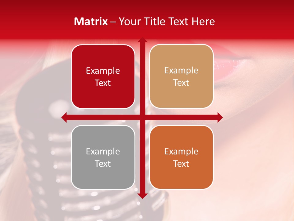 Young Dog Papillon And A Plastic Carrier PowerPoint Template