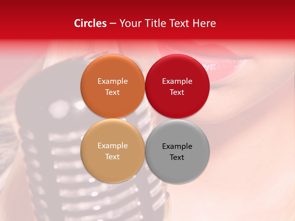 Young Dog Papillon And A Plastic Carrier PowerPoint Template