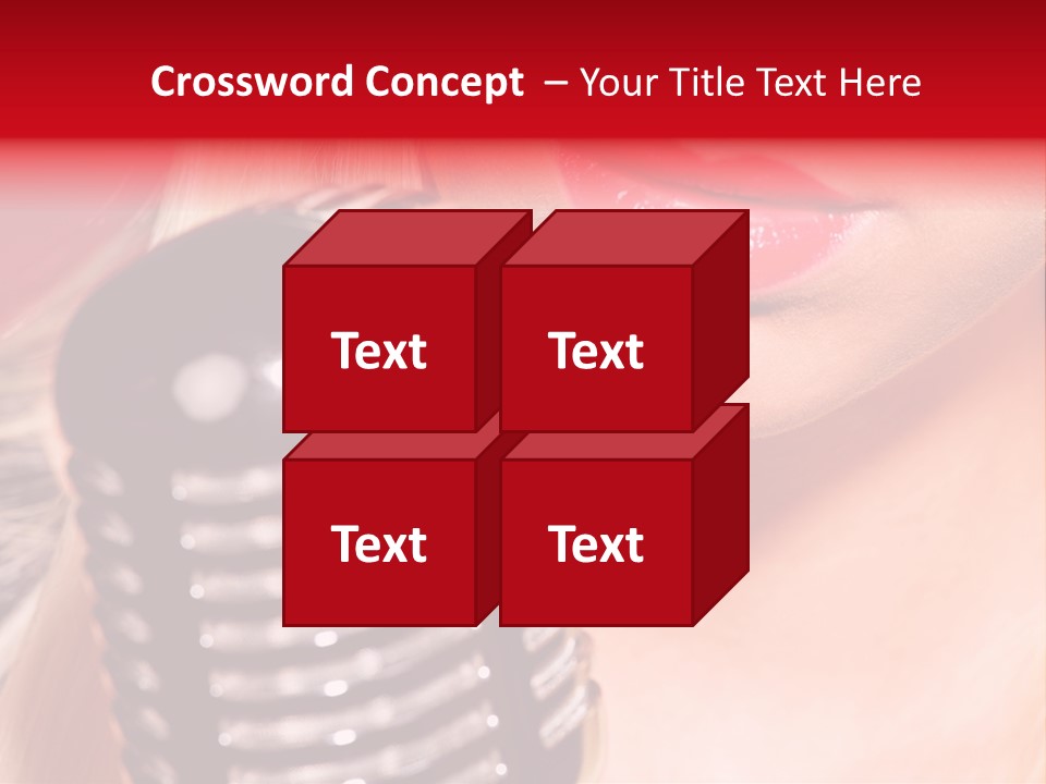 Young Dog Papillon And A Plastic Carrier PowerPoint Template