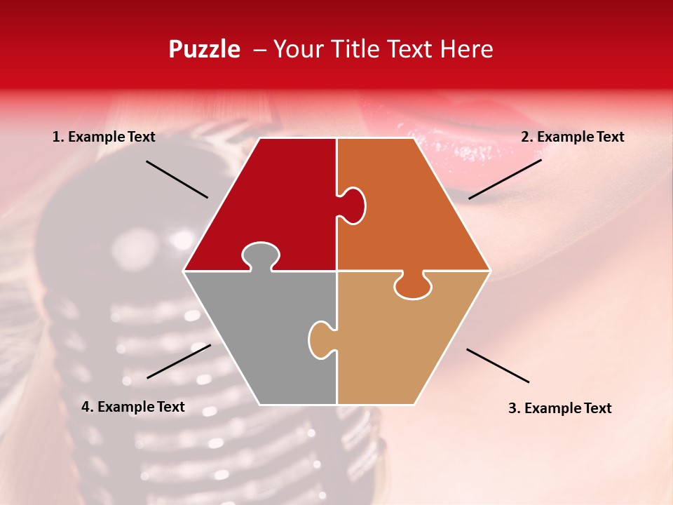 Young Dog Papillon And A Plastic Carrier PowerPoint Template