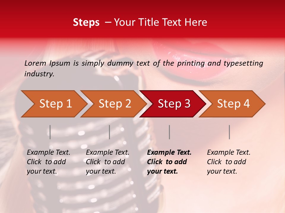 Young Dog Papillon And A Plastic Carrier PowerPoint Template