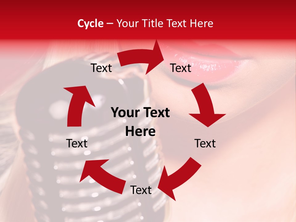 Young Dog Papillon And A Plastic Carrier PowerPoint Template