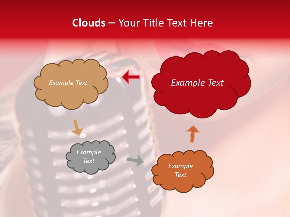 Young Dog Papillon And A Plastic Carrier PowerPoint Template