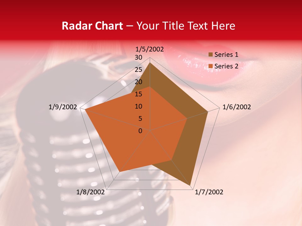 Young Dog Papillon And A Plastic Carrier PowerPoint Template