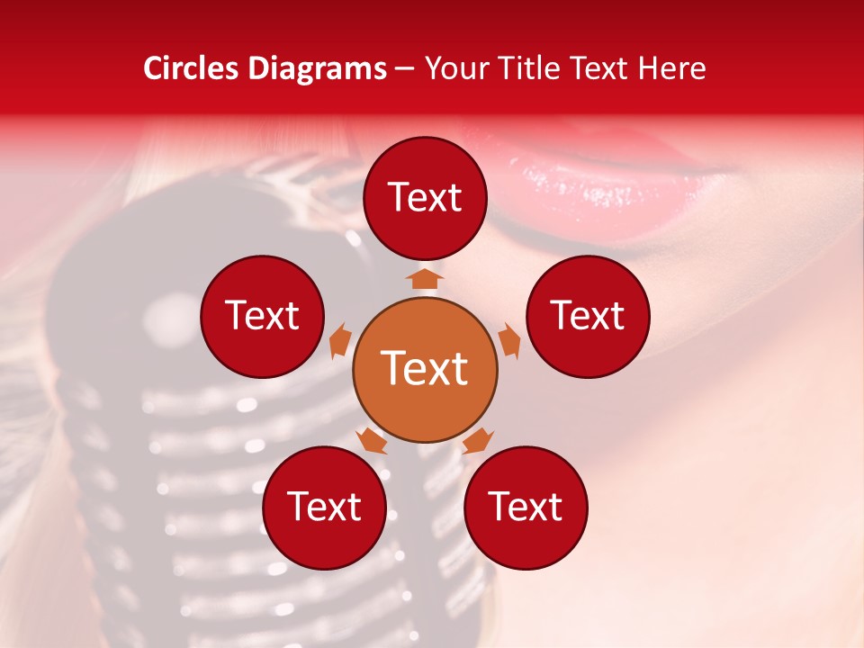 Young Dog Papillon And A Plastic Carrier PowerPoint Template