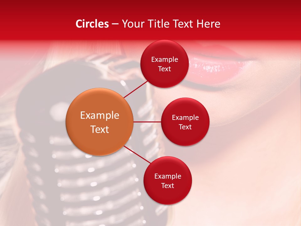 Young Dog Papillon And A Plastic Carrier PowerPoint Template