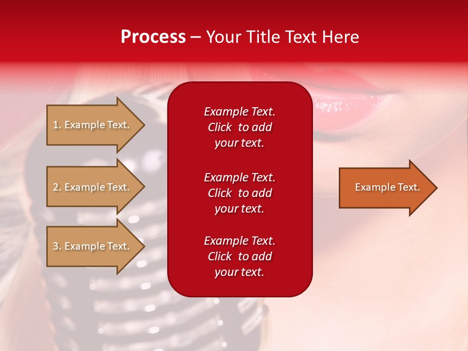 Young Dog Papillon And A Plastic Carrier PowerPoint Template