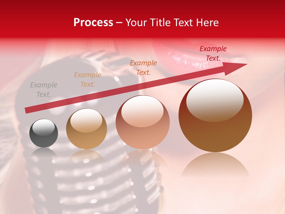 Young Dog Papillon And A Plastic Carrier PowerPoint Template