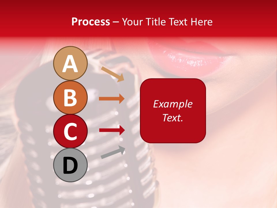 Young Dog Papillon And A Plastic Carrier PowerPoint Template