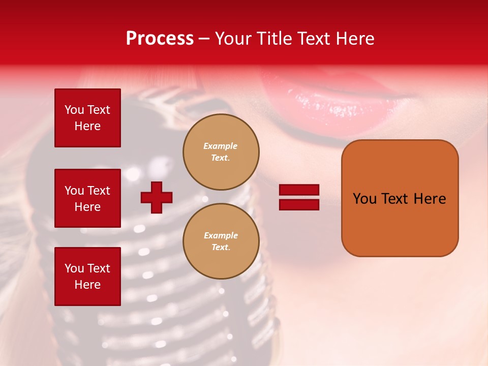 Young Dog Papillon And A Plastic Carrier PowerPoint Template