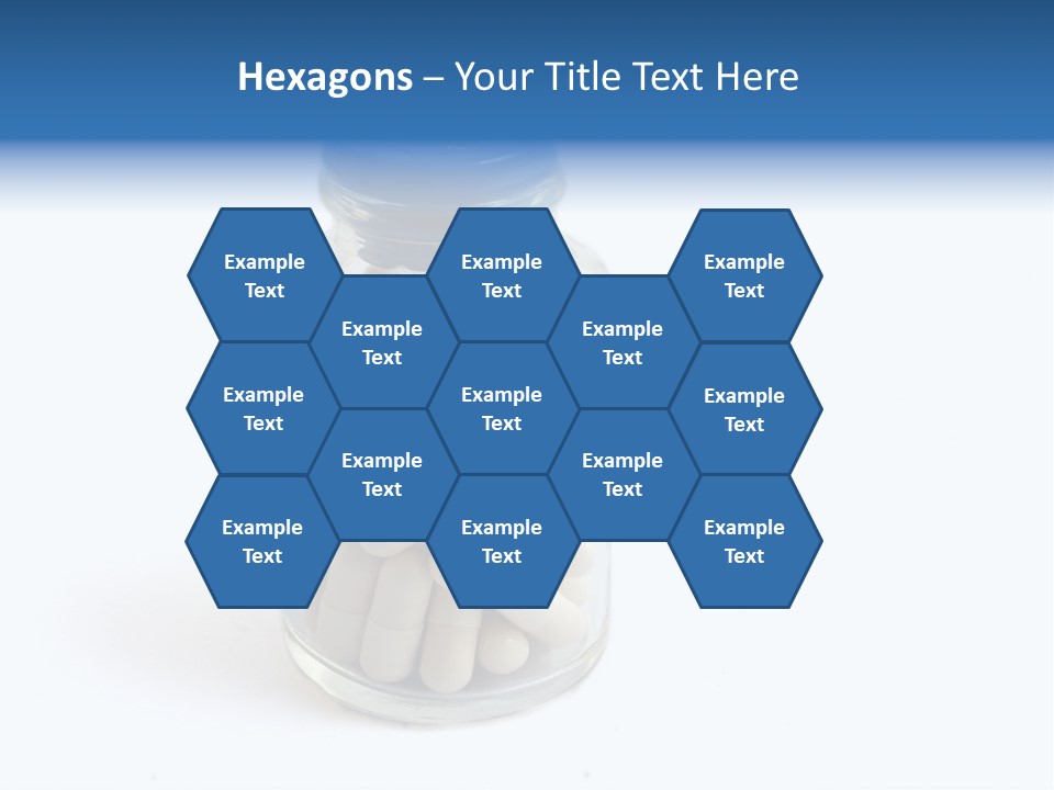 Pill Isolated On White PowerPoint Template