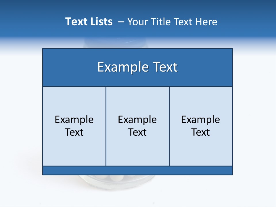 Pill Isolated On White PowerPoint Template