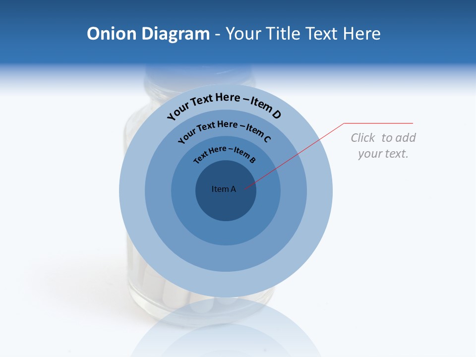 Pill Isolated On White PowerPoint Template