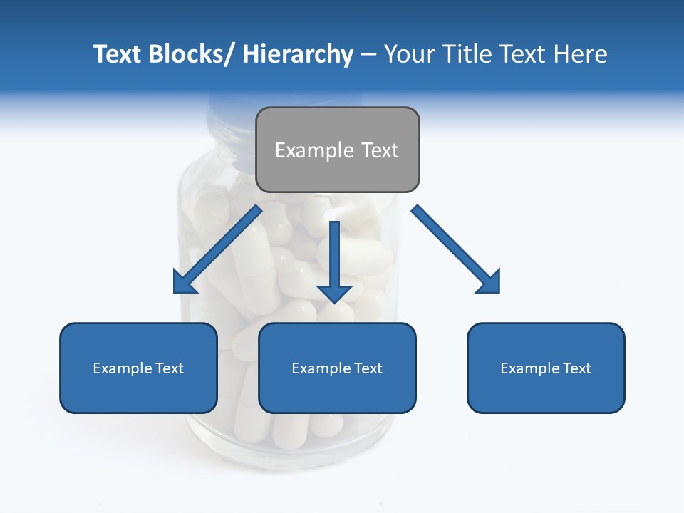 Pill Isolated On White PowerPoint Template