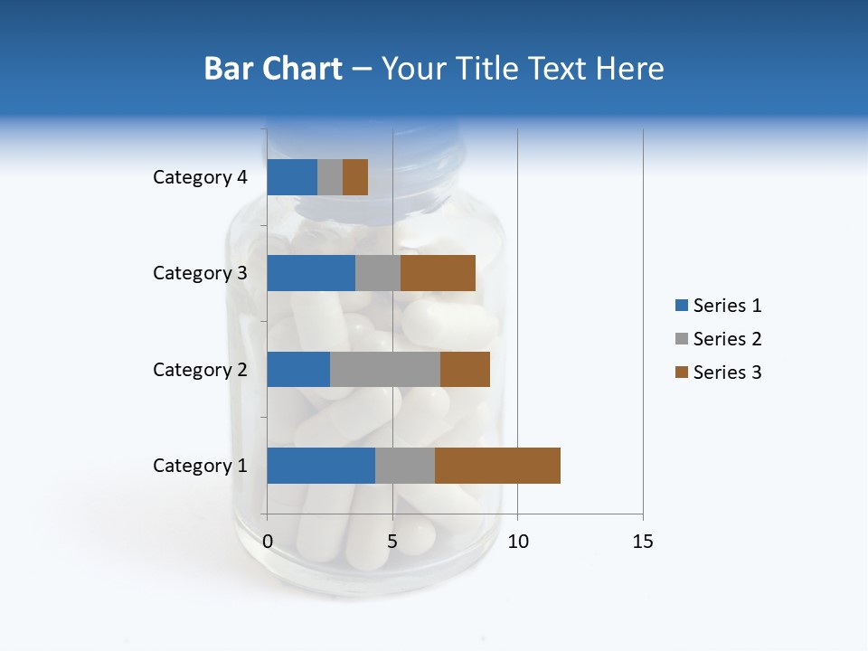 Pill Isolated On White PowerPoint Template