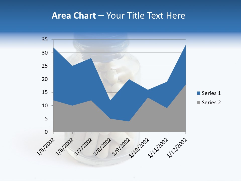 Pill Isolated On White PowerPoint Template