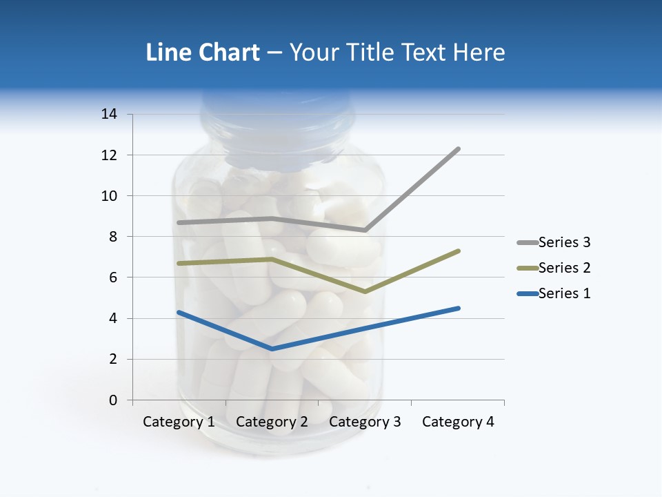Pill Isolated On White PowerPoint Template