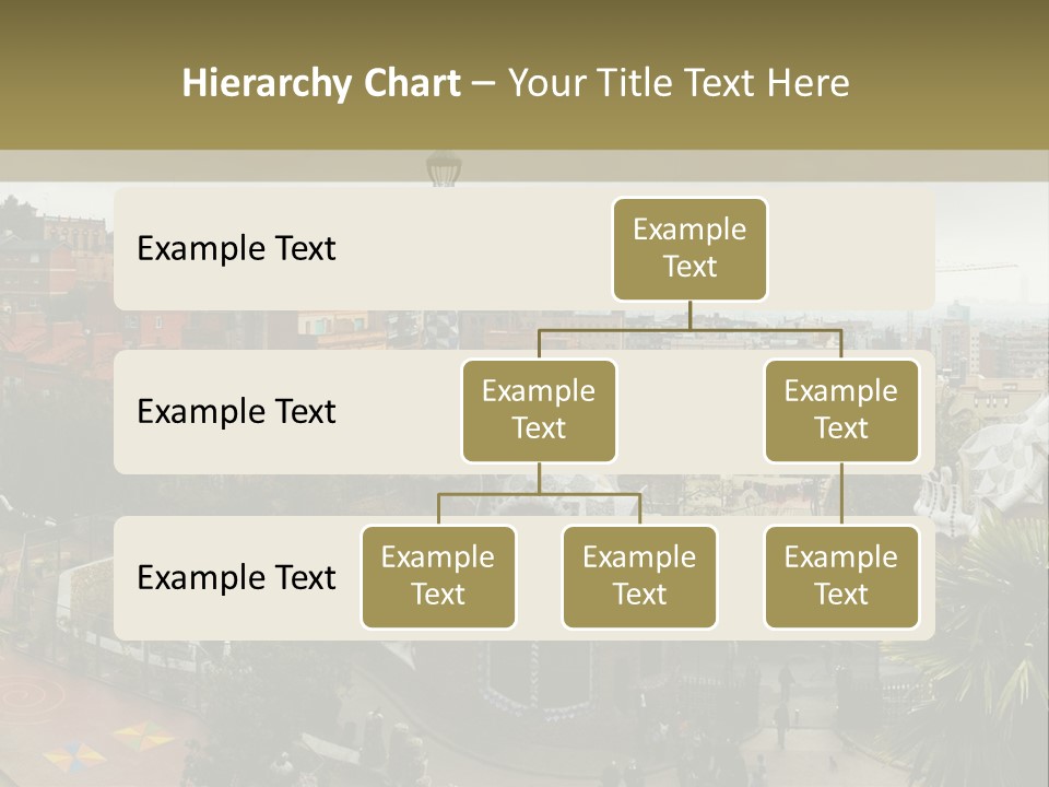 Park Guell By Antoni Gaudi Architect PowerPoint Template