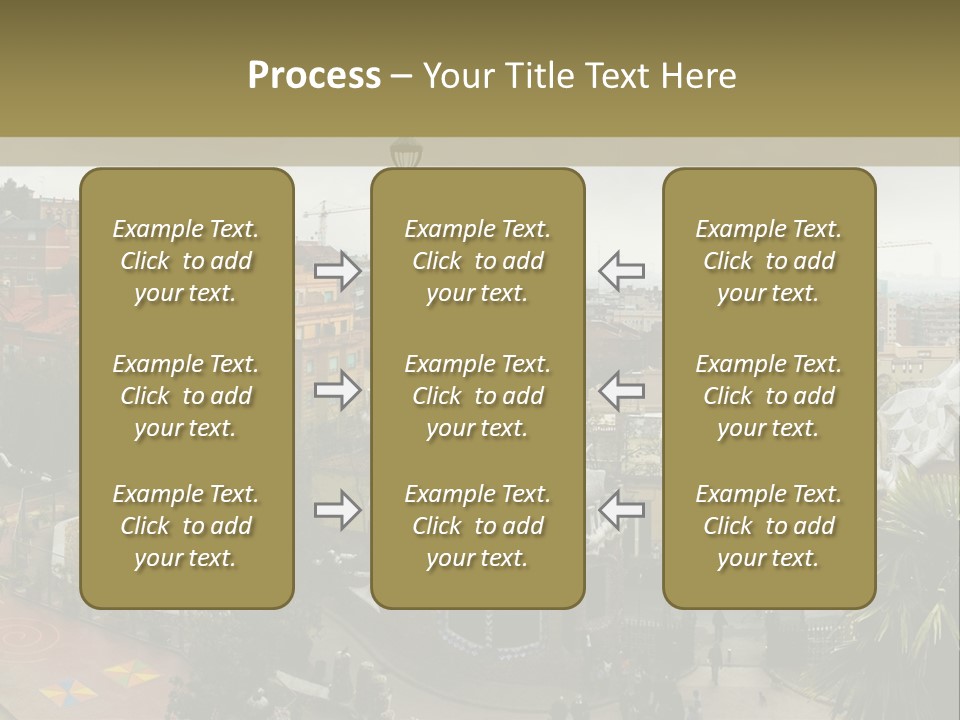 Park Guell By Antoni Gaudi Architect PowerPoint Template