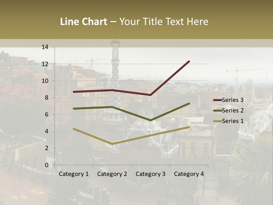Park Guell By Antoni Gaudi Architect PowerPoint Template