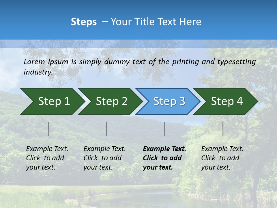 River PowerPoint Template