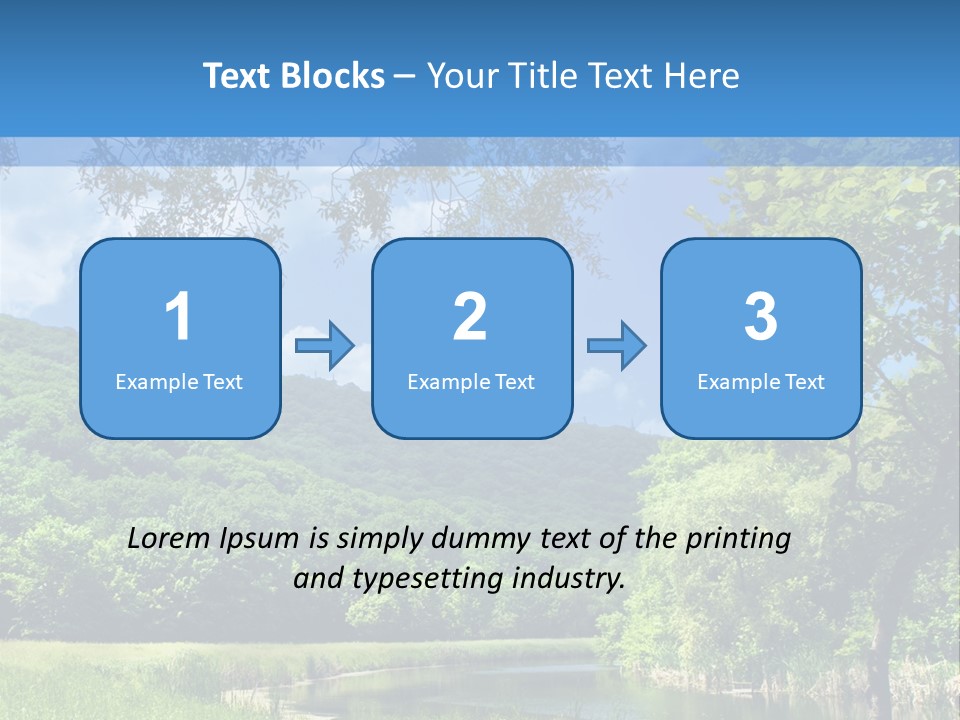 River PowerPoint Template