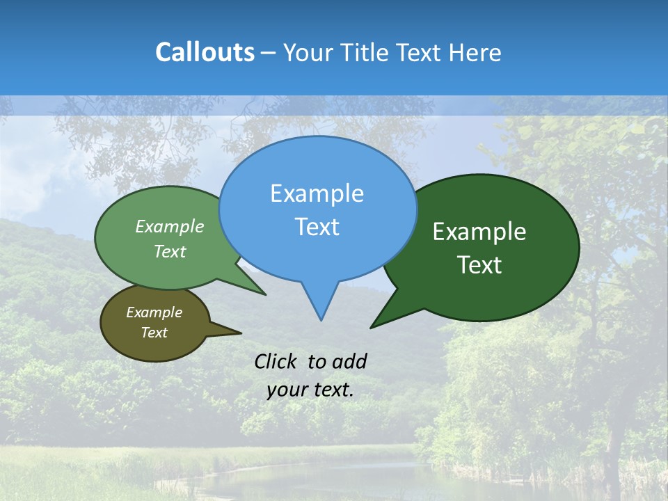 River PowerPoint Template