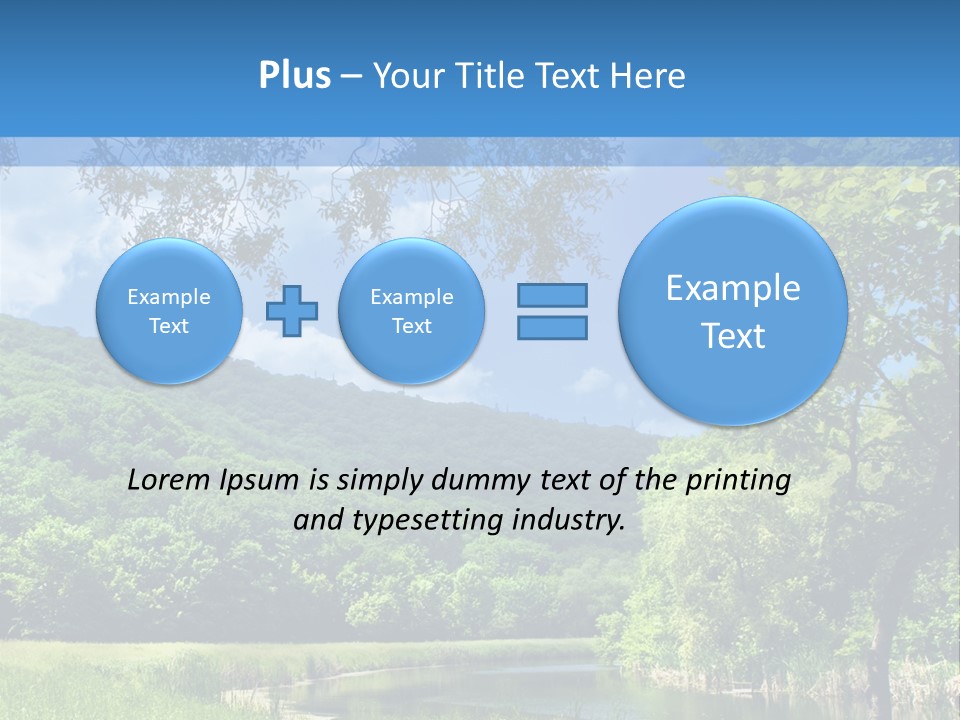 River PowerPoint Template