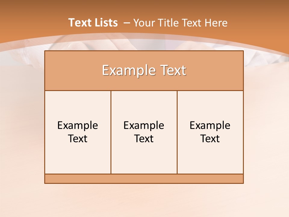 Businessman Selling A New House At His Office (Selective Focus) PowerPoint Template