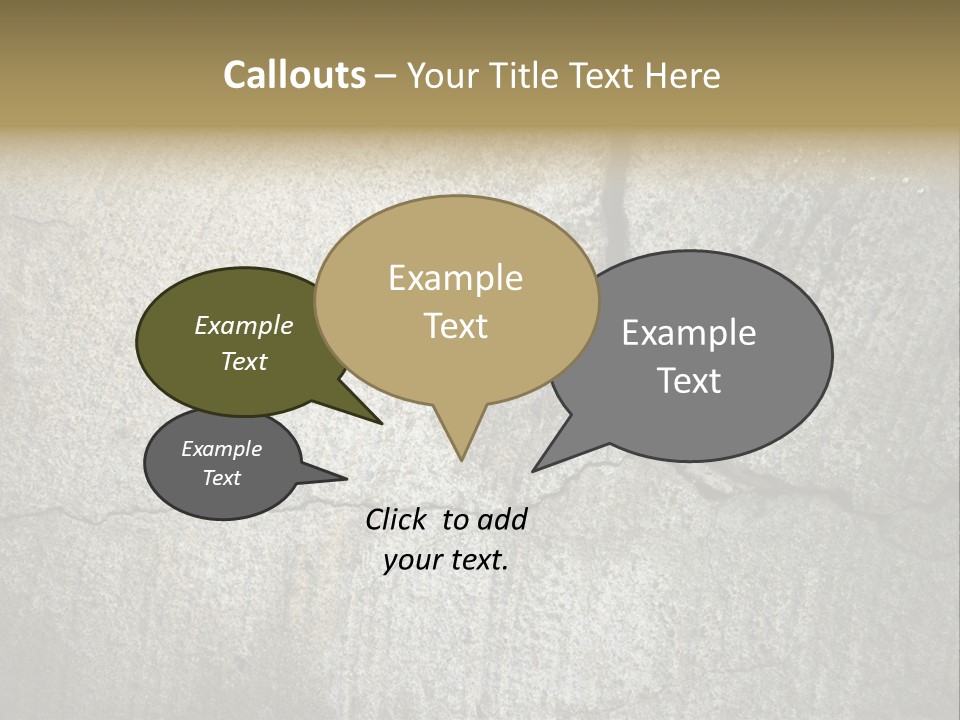 Abstract Background Of Cement Texture For Design PowerPoint Template