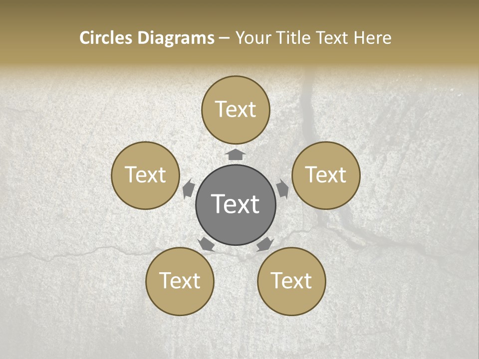 Abstract Background Of Cement Texture For Design PowerPoint Template