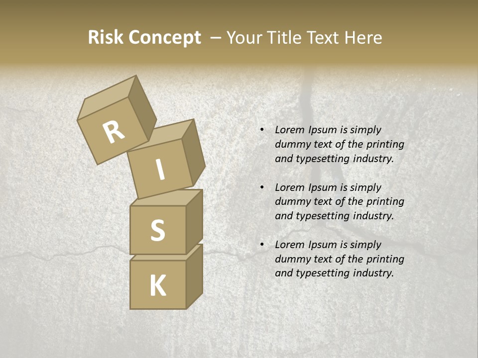 Abstract Background Of Cement Texture For Design PowerPoint Template