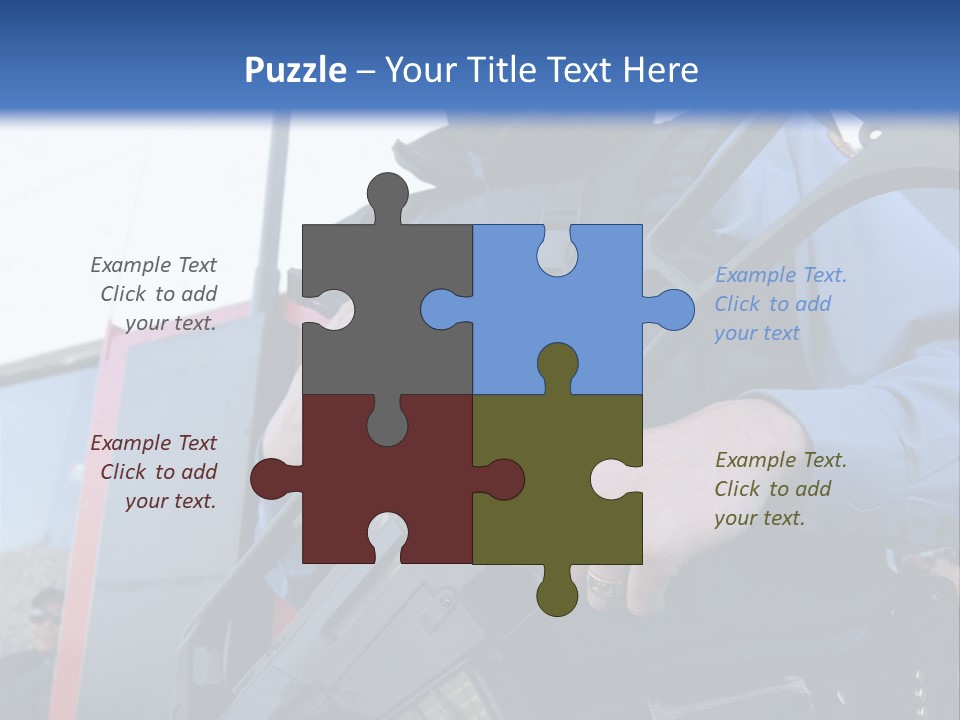 A Man In A Black Mask Holding A Gun PowerPoint Template