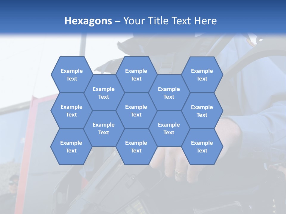 A Man In A Black Mask Holding A Gun PowerPoint Template