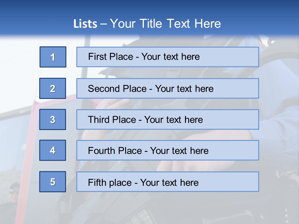 A Man In A Black Mask Holding A Gun PowerPoint Template