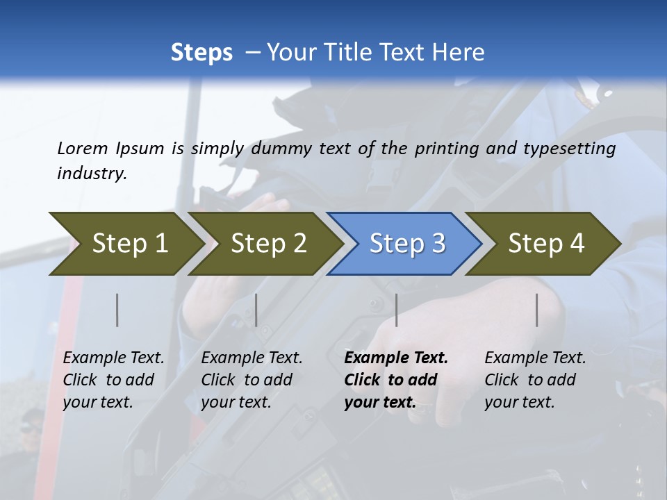 A Man In A Black Mask Holding A Gun PowerPoint Template