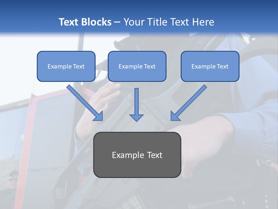 A Man In A Black Mask Holding A Gun PowerPoint Template