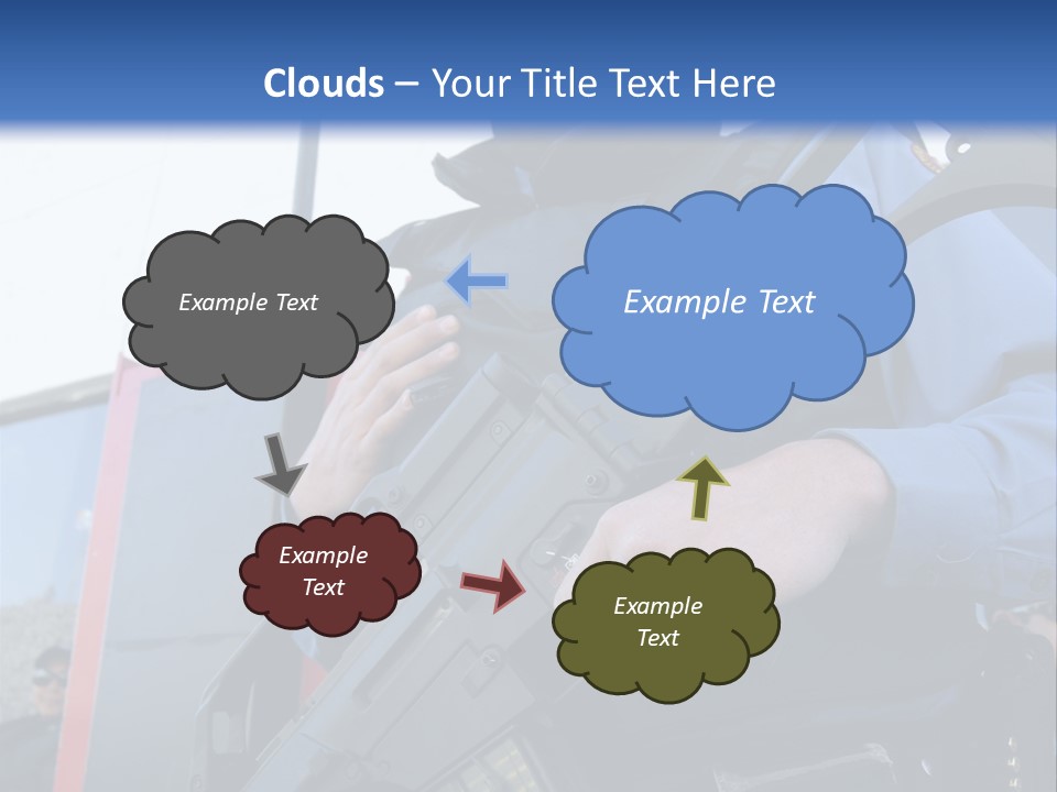 A Man In A Black Mask Holding A Gun PowerPoint Template