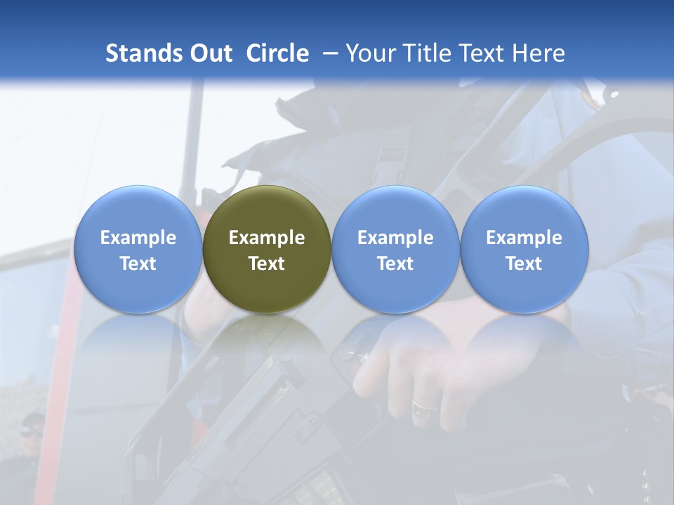 A Man In A Black Mask Holding A Gun PowerPoint Template