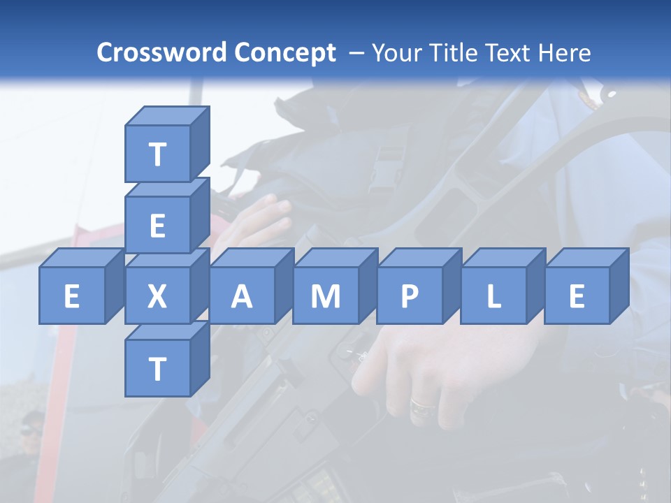 A Man In A Black Mask Holding A Gun PowerPoint Template