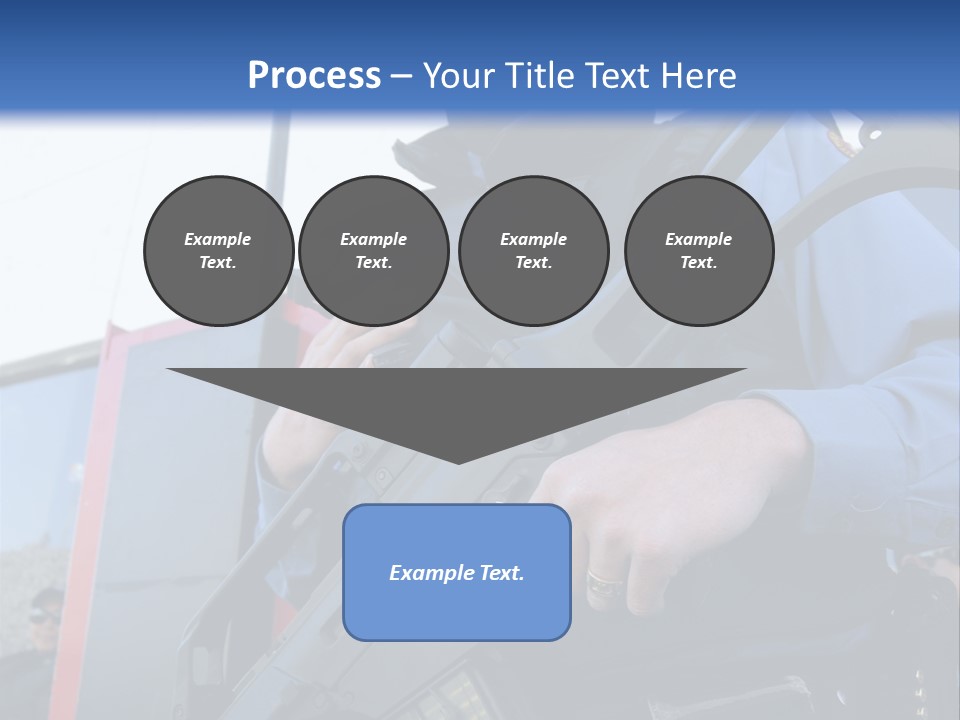 A Man In A Black Mask Holding A Gun PowerPoint Template