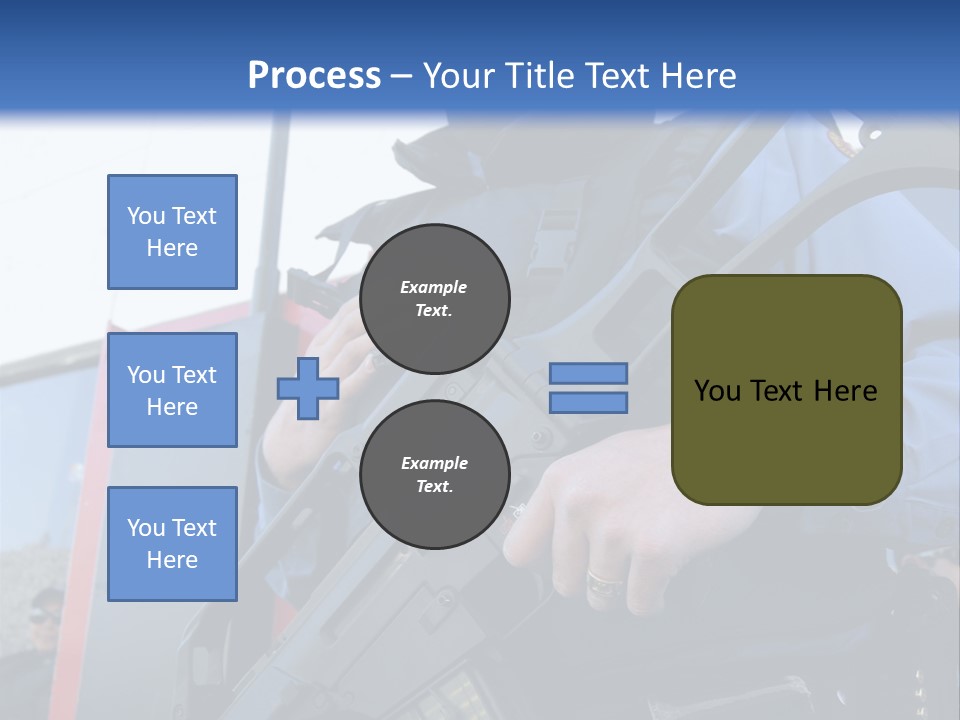 A Man In A Black Mask Holding A Gun PowerPoint Template